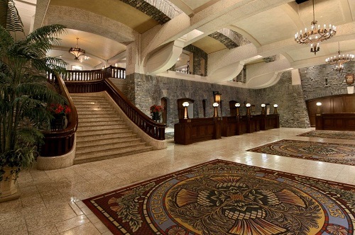 Fairmont Banff Springs Hotel lobby